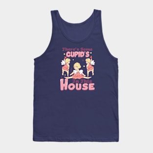 Theres Some Cupids In This House Cupid Valentines Day Tank Top